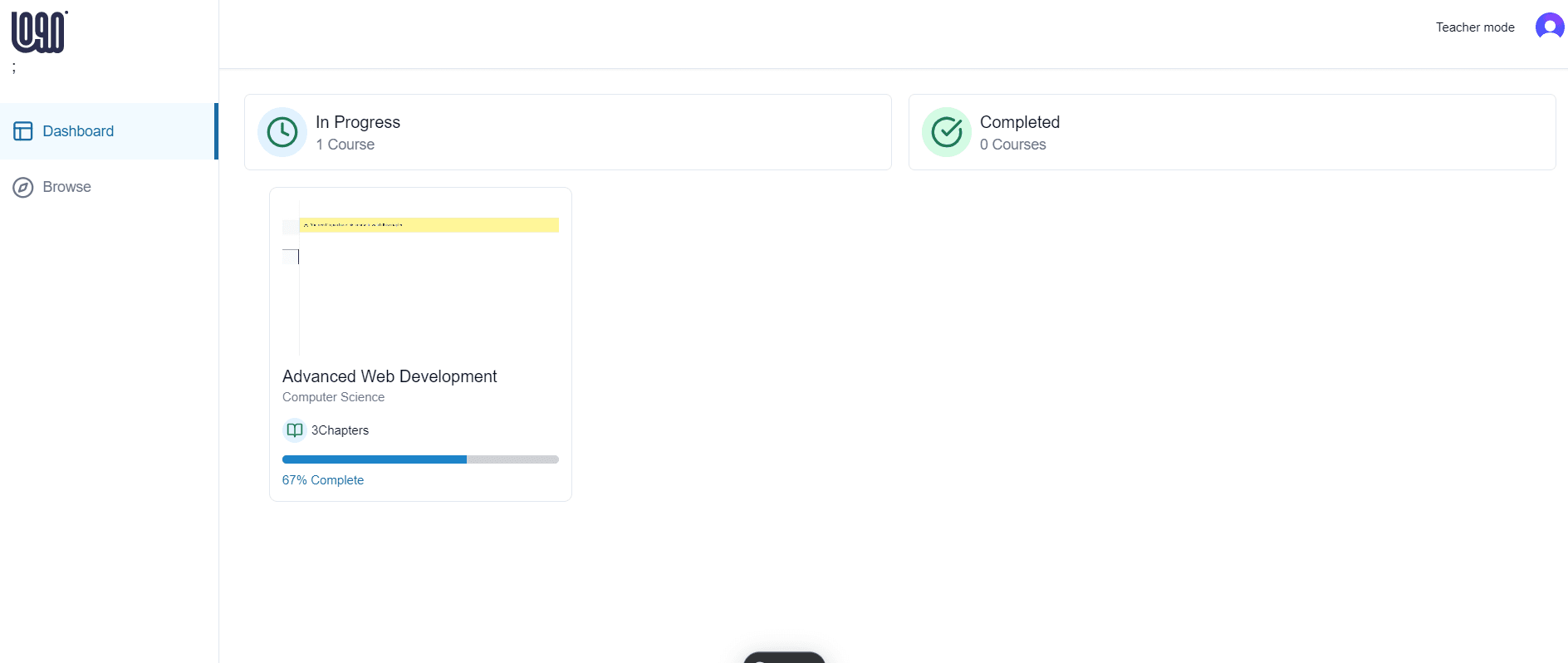 Developing a Full-Stack LMS Application