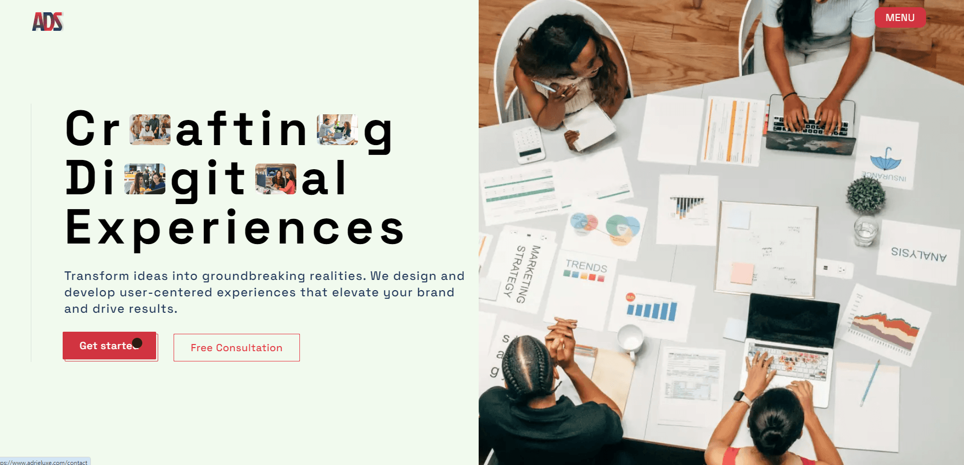Crafting an Online Presence for Adrieluxe Digital Studio